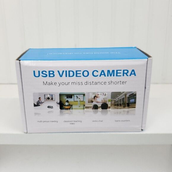 USB Video Camera 1080p Webcam OPEN BOX - Picture 1 of 12